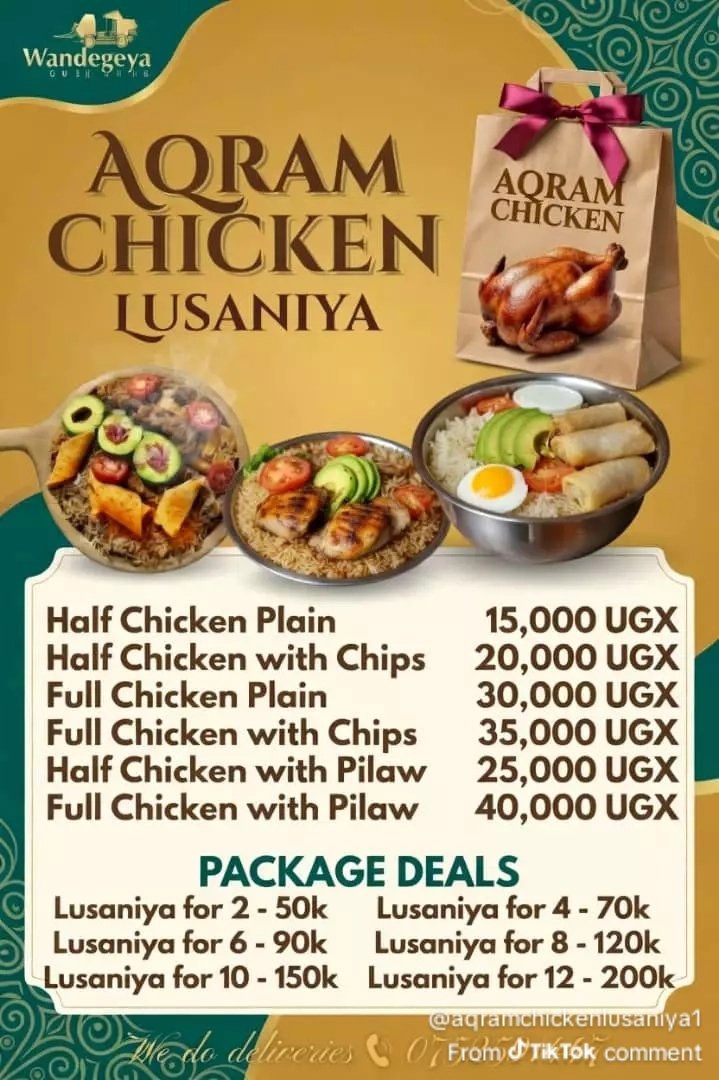 AQRAM CHICKEN LUSANIYA