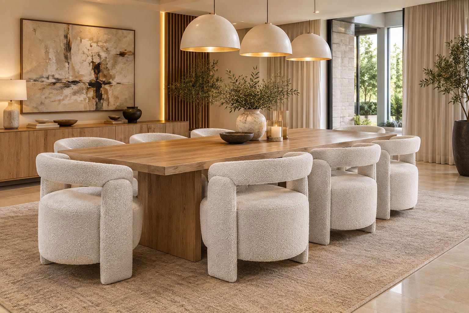 Custom dining room set