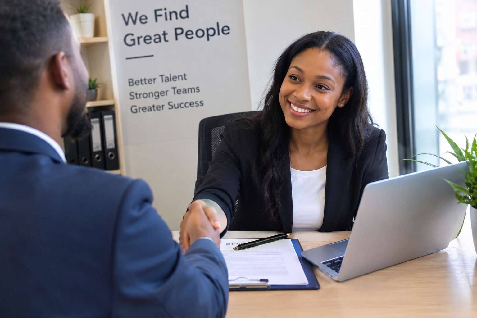 **Employer Hiring Assistance**   Helping businesses find qualified candidates who match their hiring needs and contribute to long-term success.