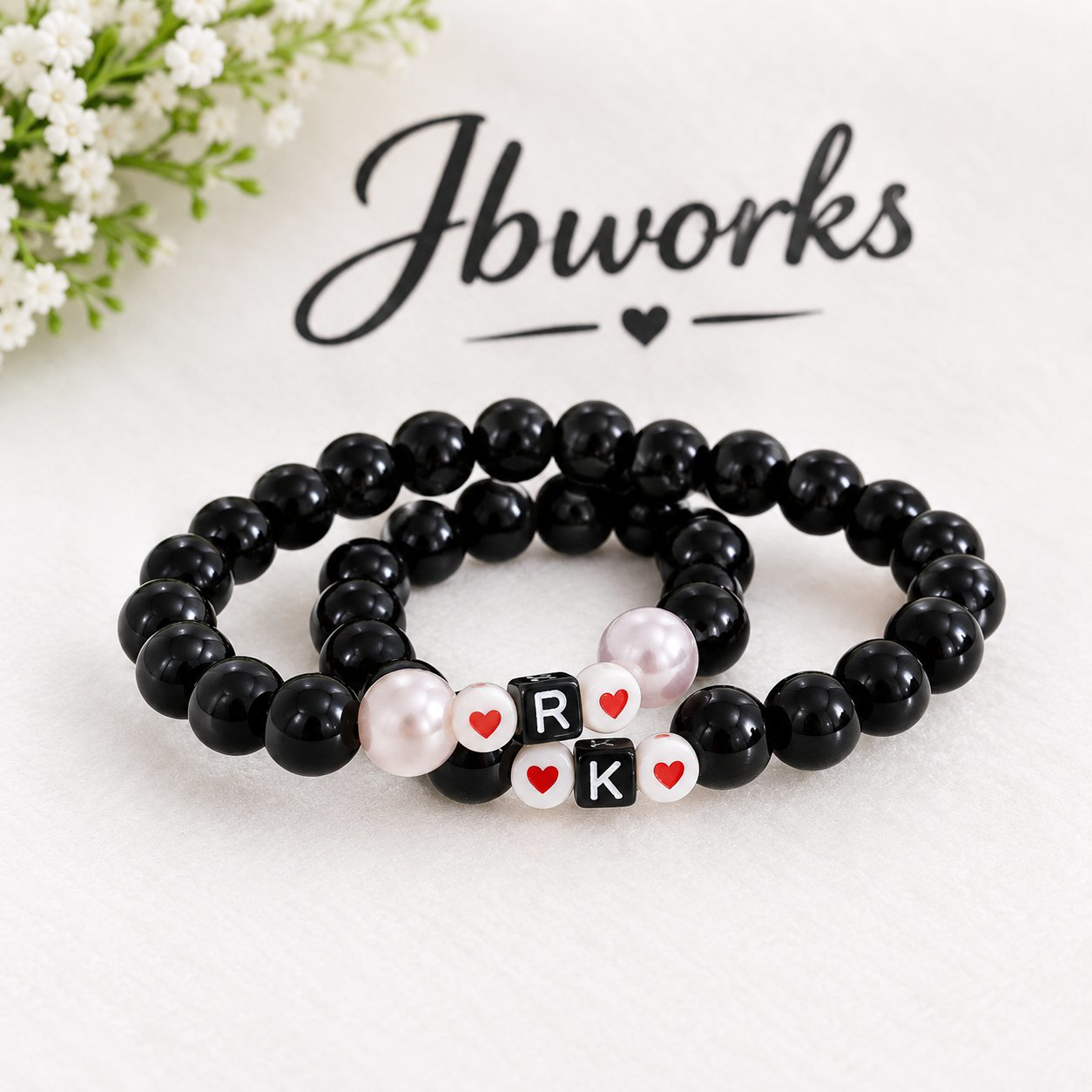 Couple initials Bracelets