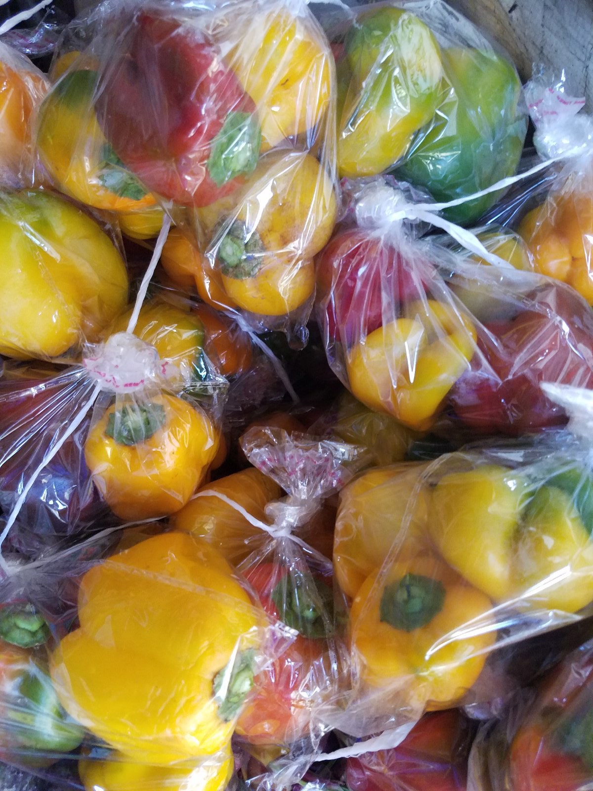 Yellow pepe sweet mix