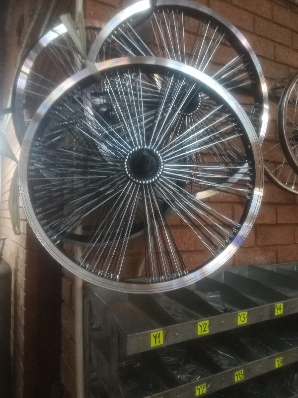 Trick bike wheels stylish