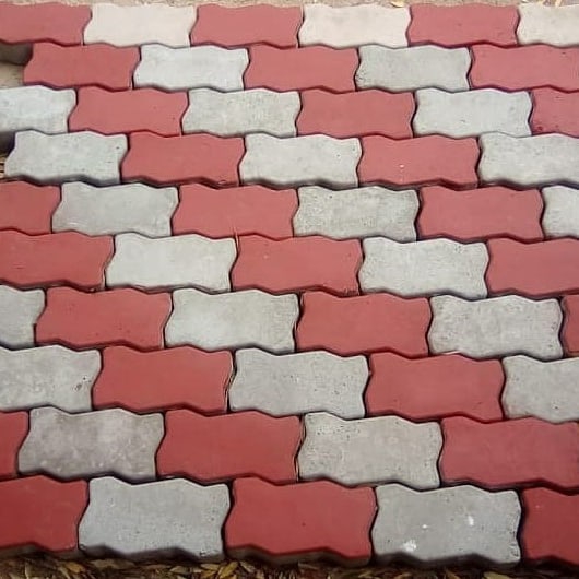 Interlocking paving block