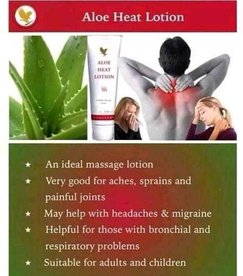 Forever Heat lotion