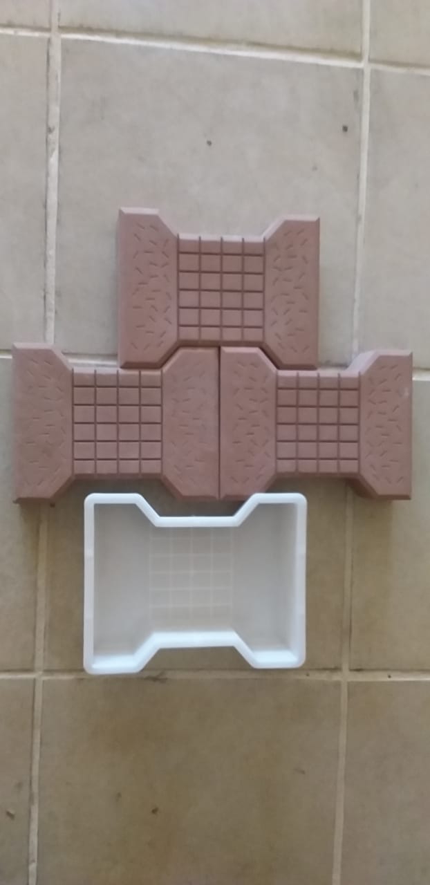 H-pattern paving block