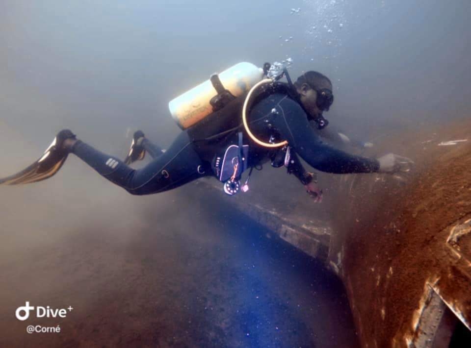 Inland diving just outside Pretoria