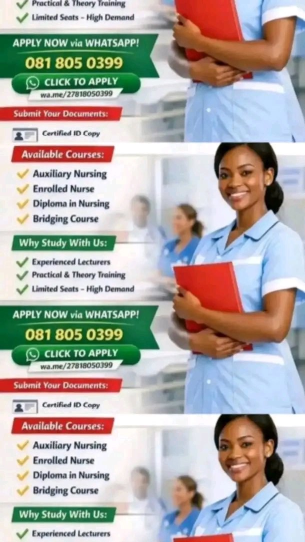 Khanyisa Nursing College Is Now Open For Applications