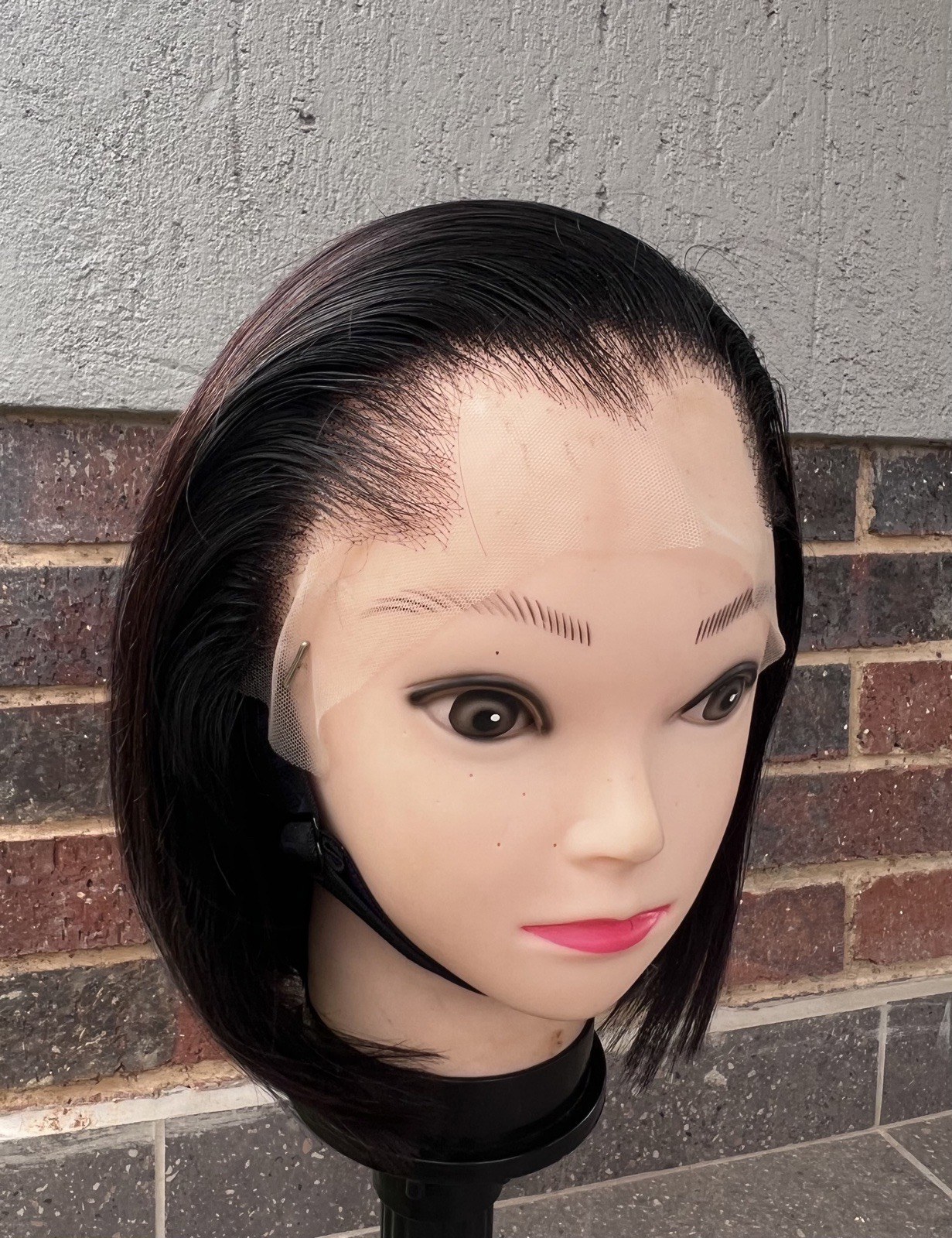 Lagos hairline bob