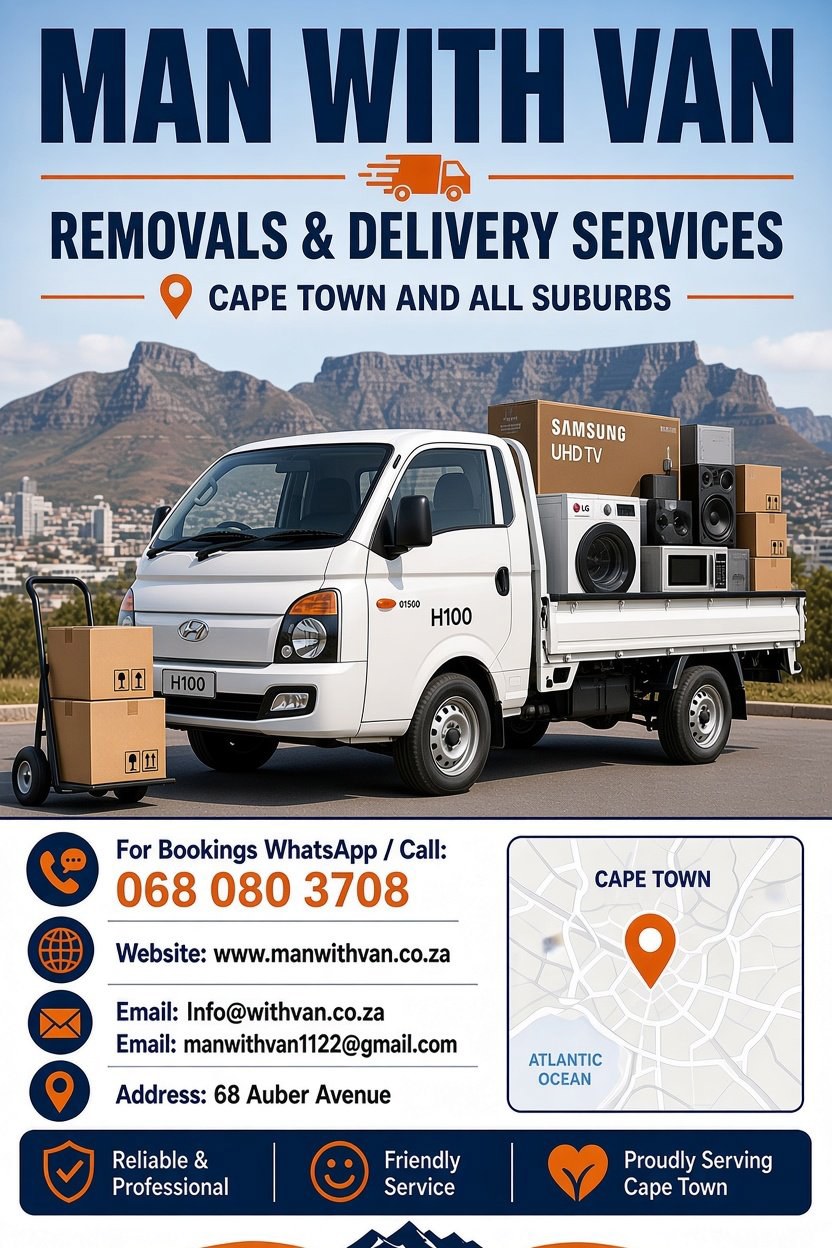 Furniture Removals and delivery services Cape Town