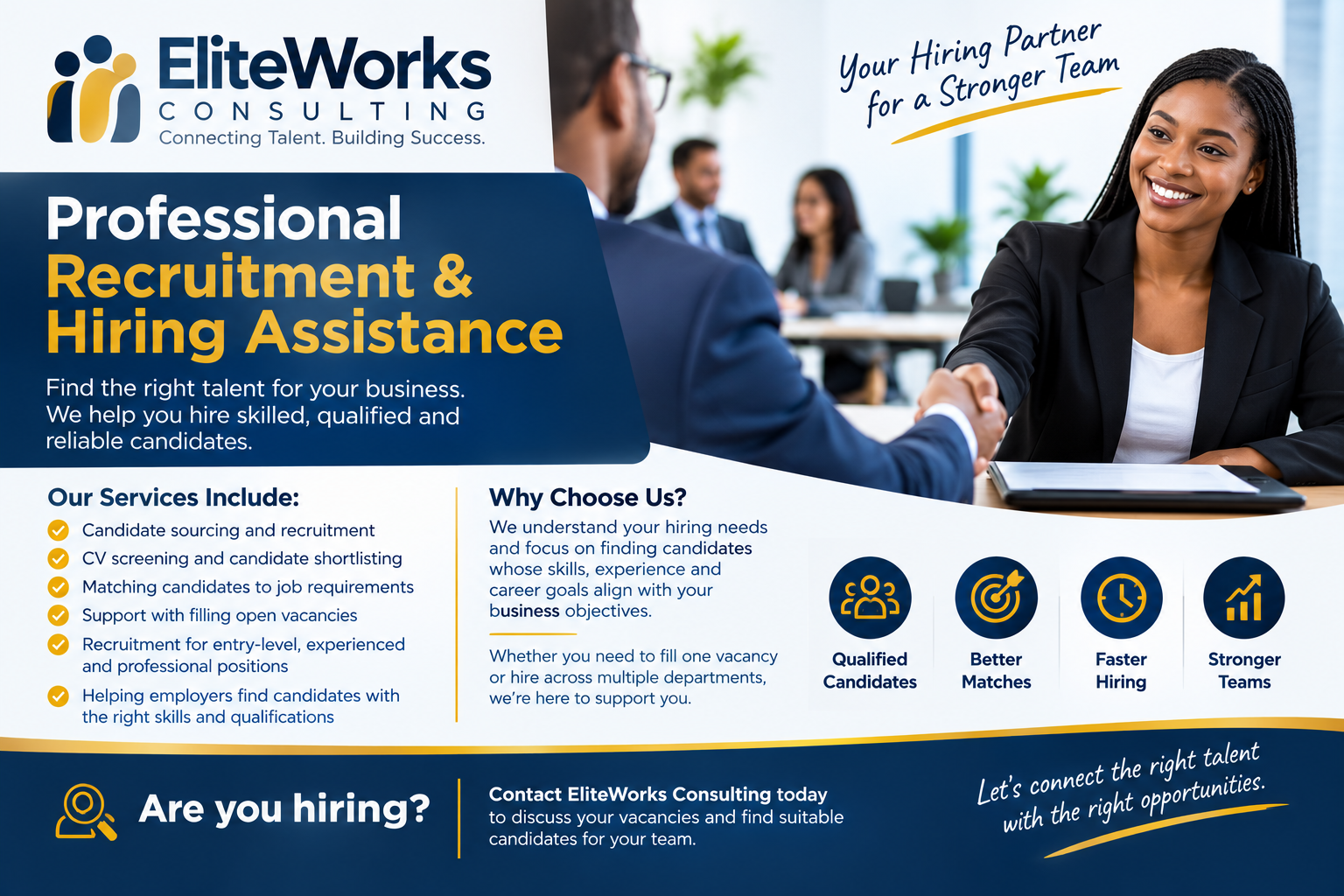 Recruitment & Hiring Assistance