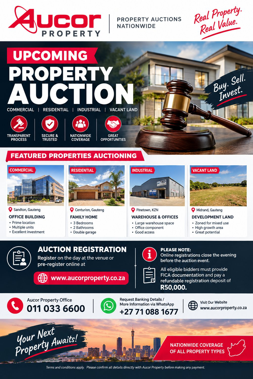 Register Now For The Upcoming Auction