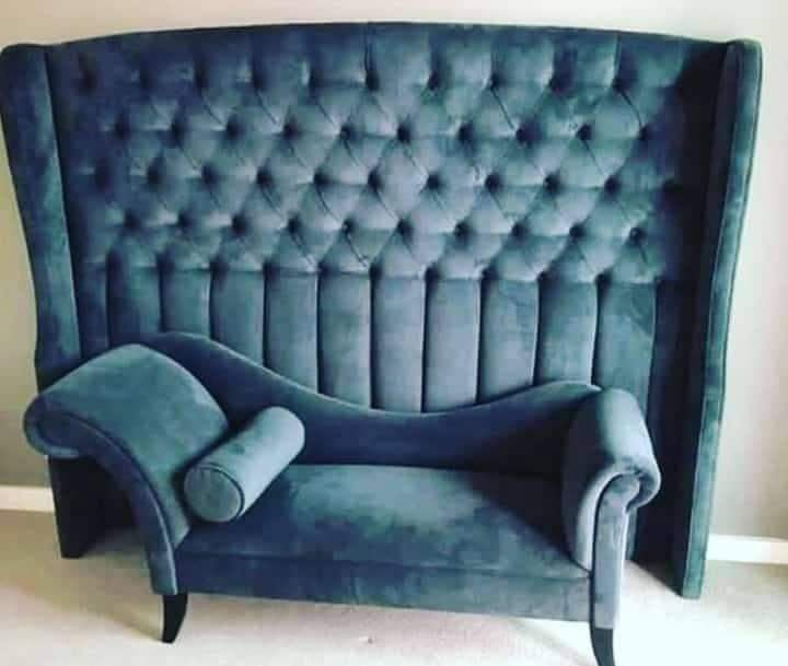 Headboard and couch 🛋