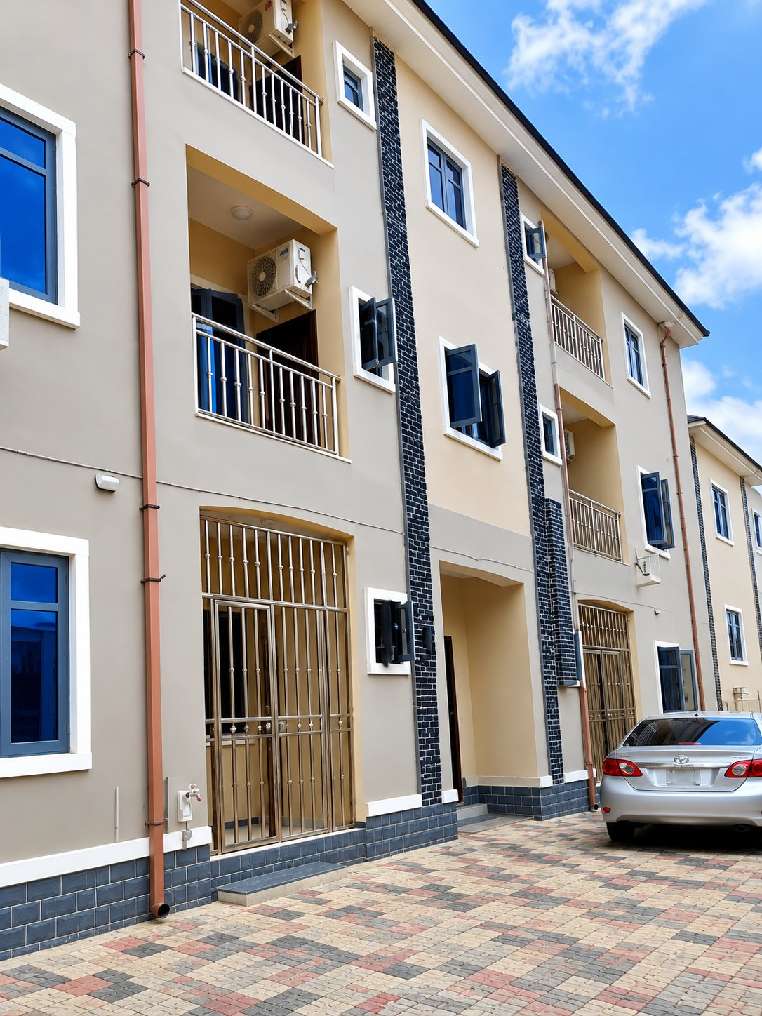 6 units Block of Flat in a secured Estate by Amuwo/Ago bridge
